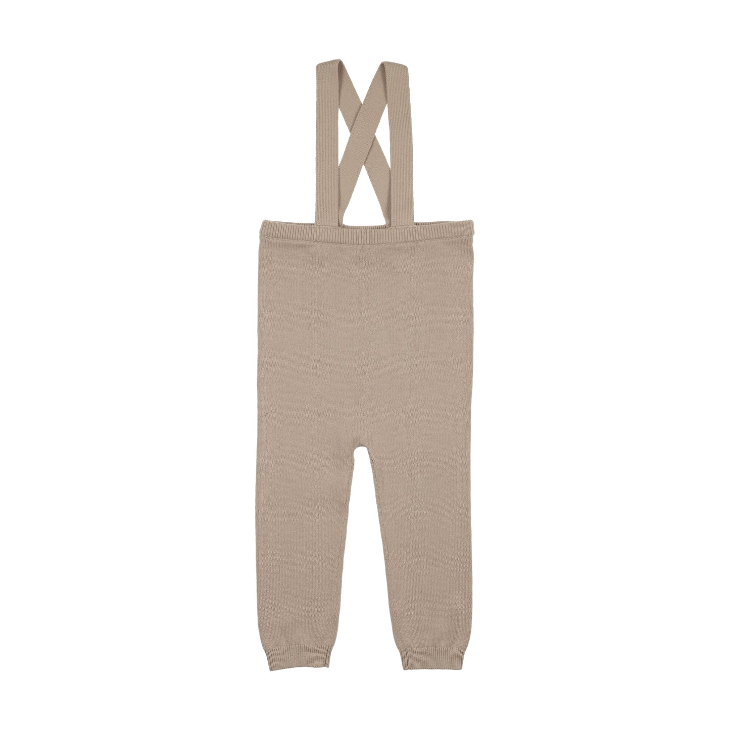 Peluche Knit Suspender Leggings