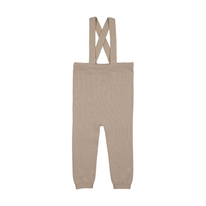 Peluche Knit Suspender Leggings