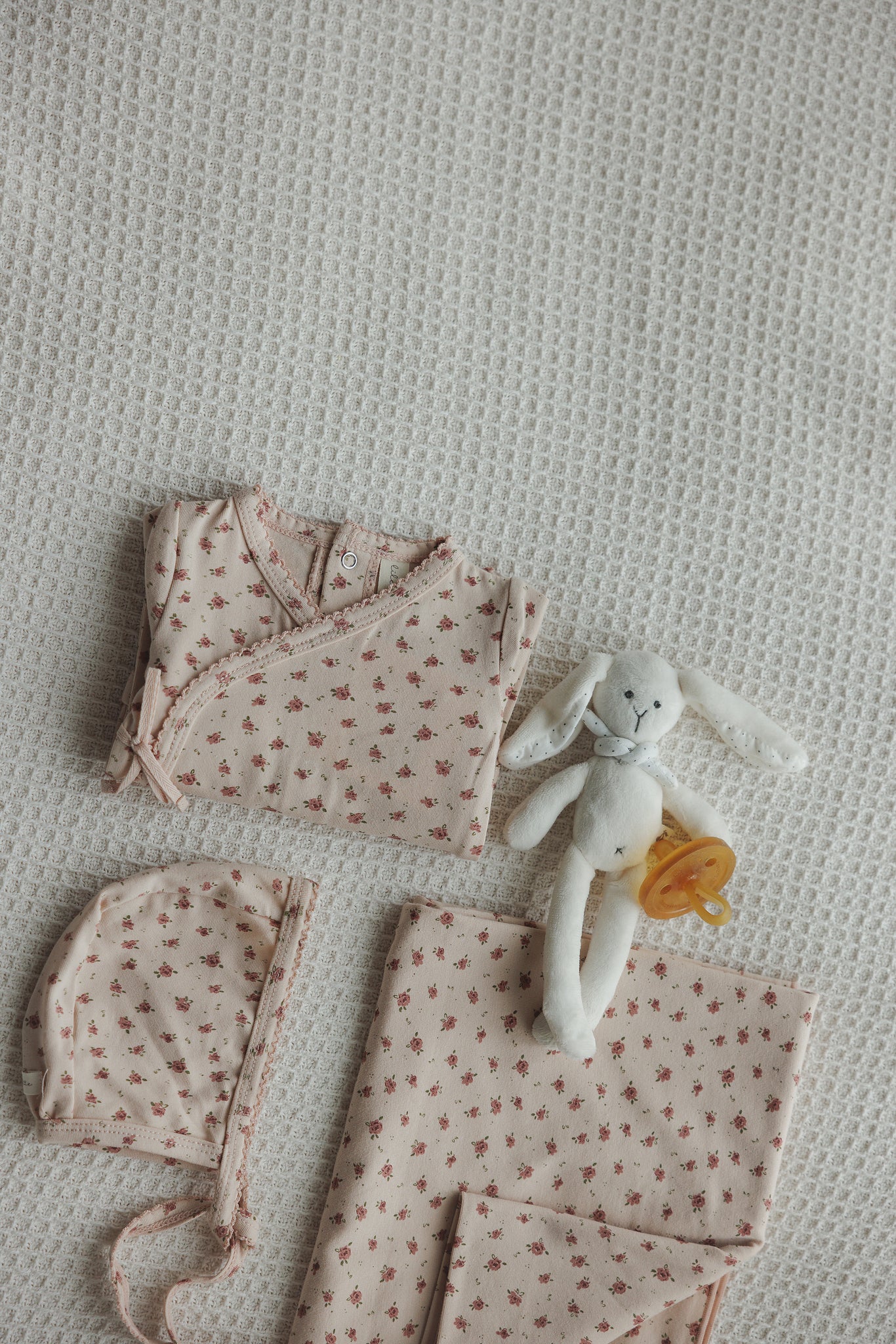 Lillete Printed Wrapover Layette Set