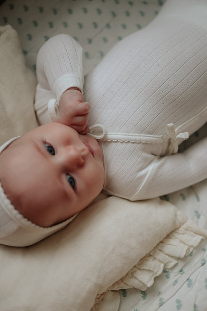 Pointelle Footie 3PC Set