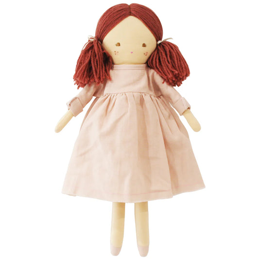 alimrose matilda 45cm doll pink