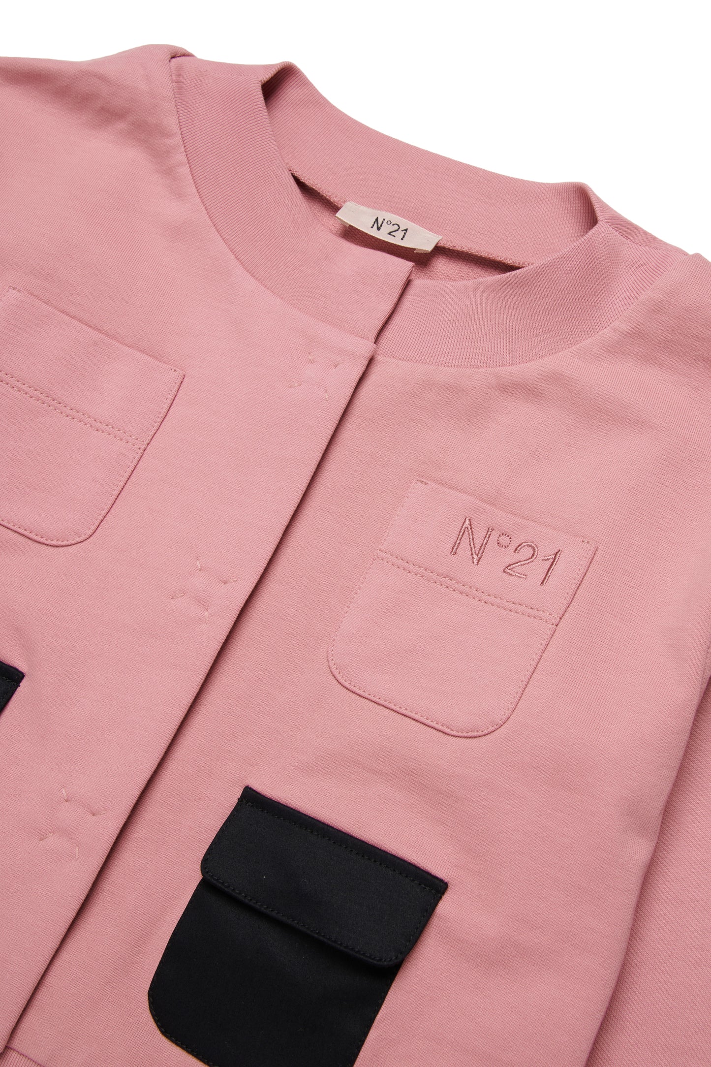 N21 French Terry Jacket with Patch Pocket N0496
