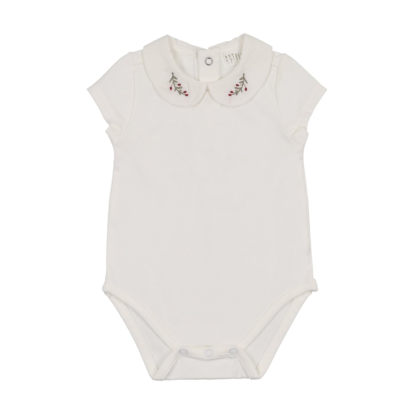Peluche SS Onesie with Emb Collar