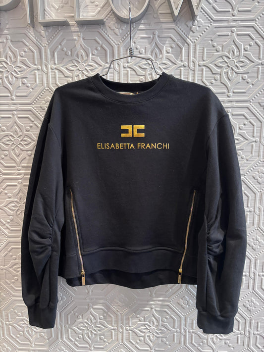 Elisabetta Franchi Zipper Sweatshirt 174