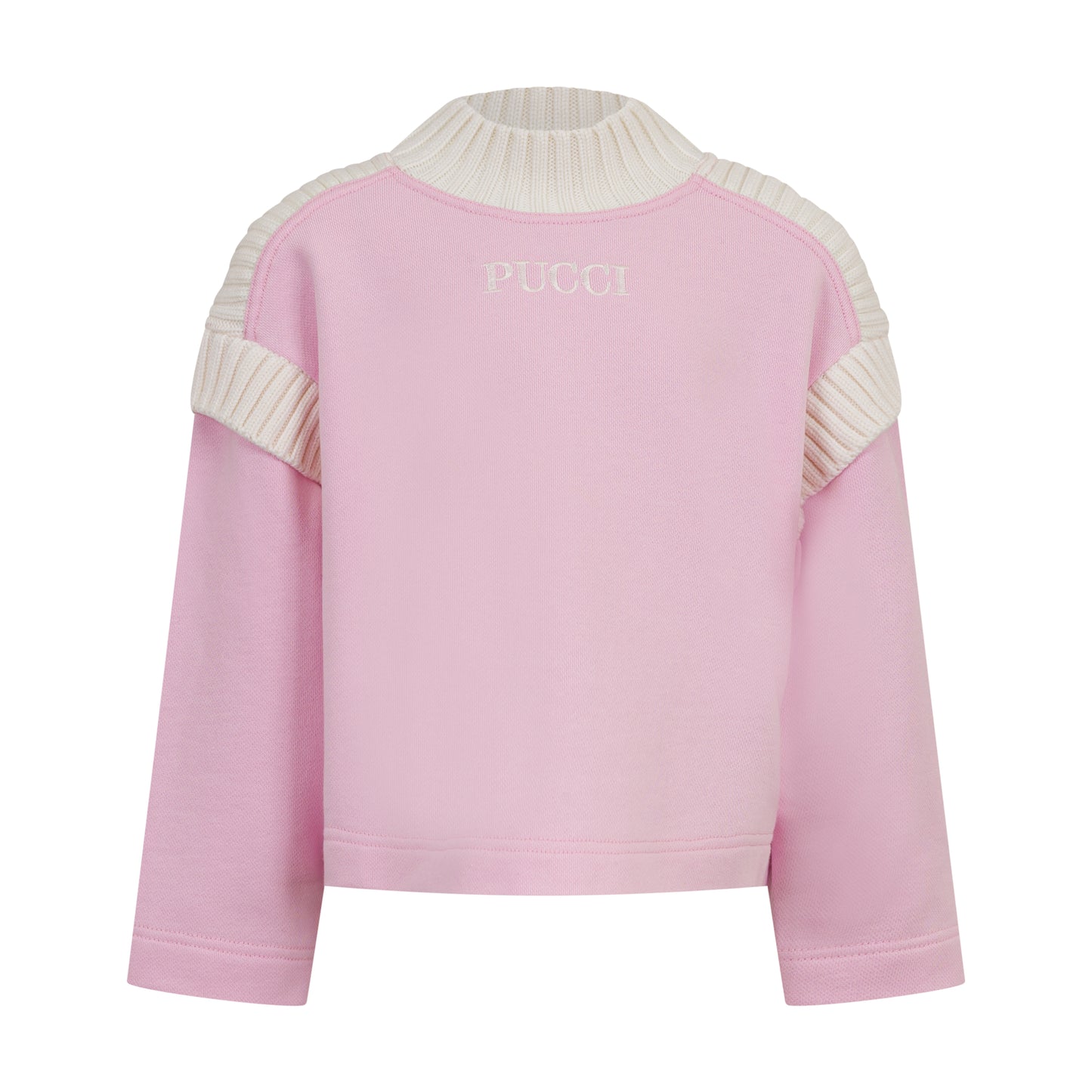 Sweater With Logo Z3183 - Pink