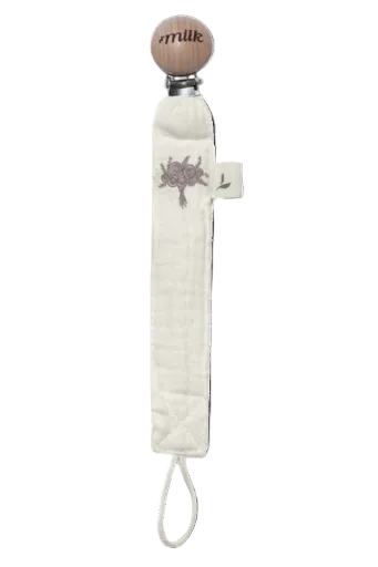 Milk Keepsake Paci Clip