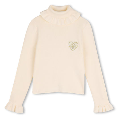 Polo Neck Sweater C21295 - Ivory