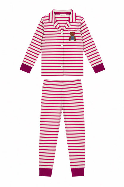 Teddy Grandpa Set - Pink