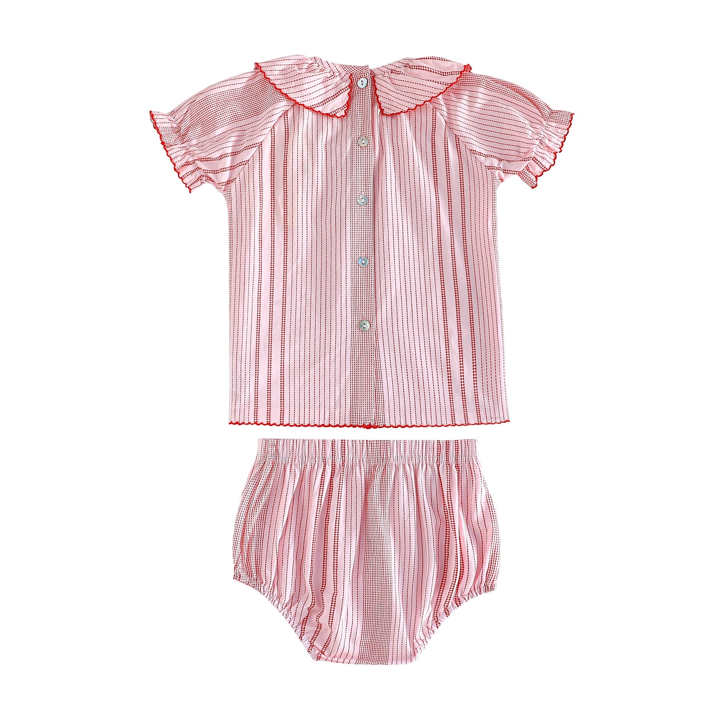 RetroKid Rosie Cotton Printed Baby Girl Bloomer Set