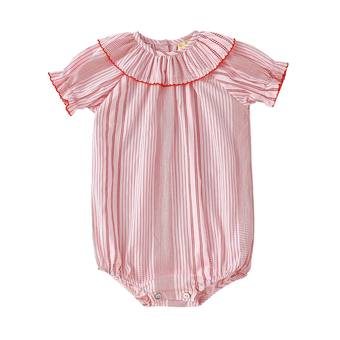 RetroKid Rosie Cotton Printed Baby Girl Romper