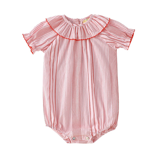 RetroKid Rosie Cotton Printed Baby Girl Romper