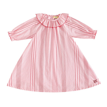 RetroKid Rosie Cotton Printed Dress - 3/4 Sleeve