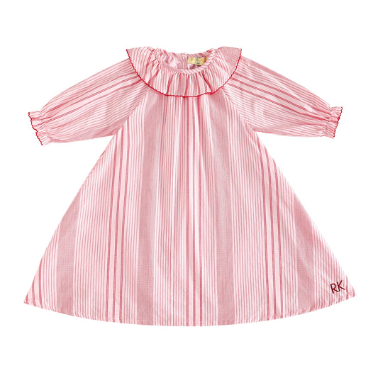 RetroKid Rosie Cotton Printed Dress - 3/4 Sleeve