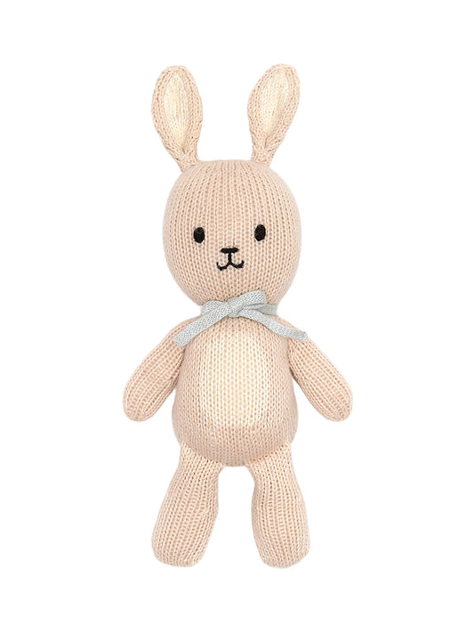 Tuntun baby bunny boy 8" Light beige & light blue