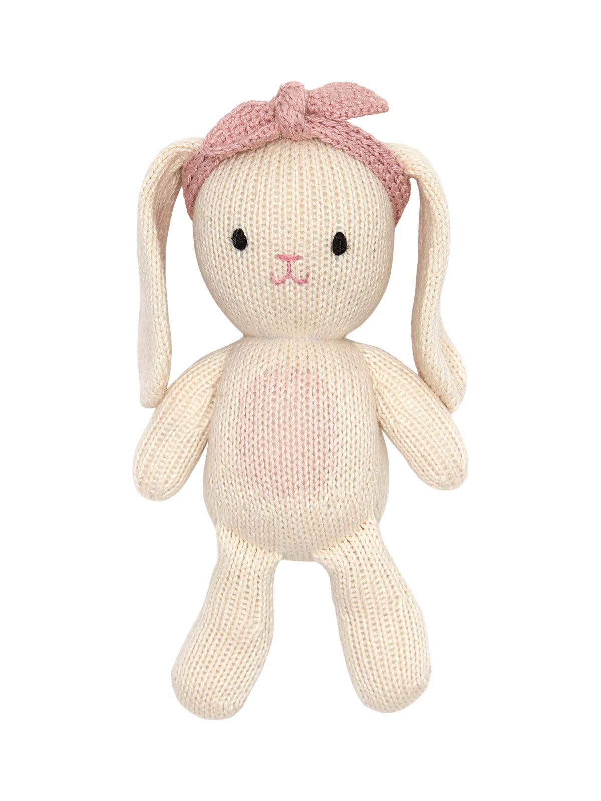Tuntun baby bunny girl 8" light pink