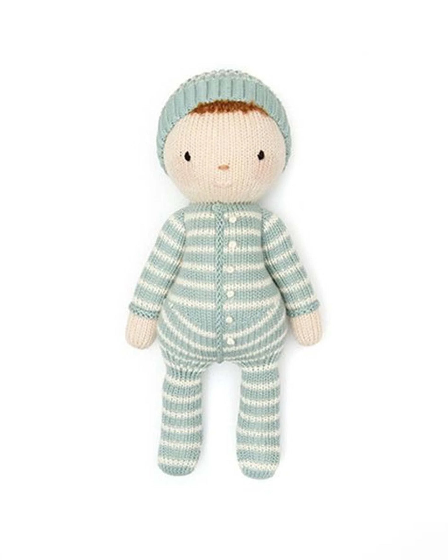 Tuntun Baby Liam 11" jade & natural