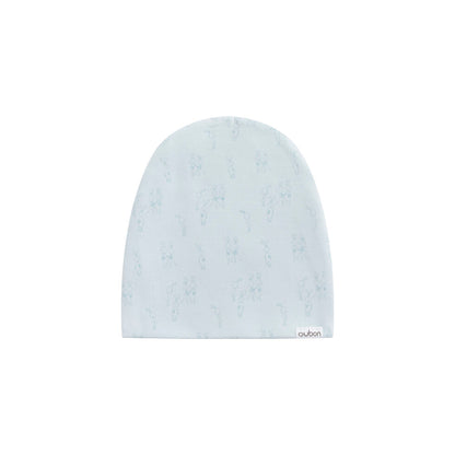 Allover Bunny Print Ground Footie & Hat