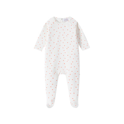 Heart Footie Set