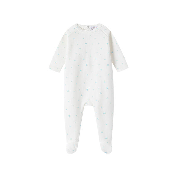 Rose Floral Footie & Hat