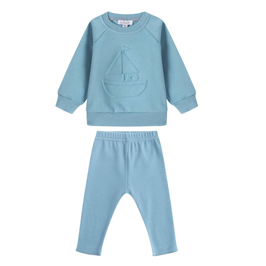 Sail Boat Long Sleeve Sweat Set