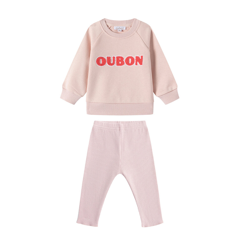 Oubon Terry Long Sleeve Set