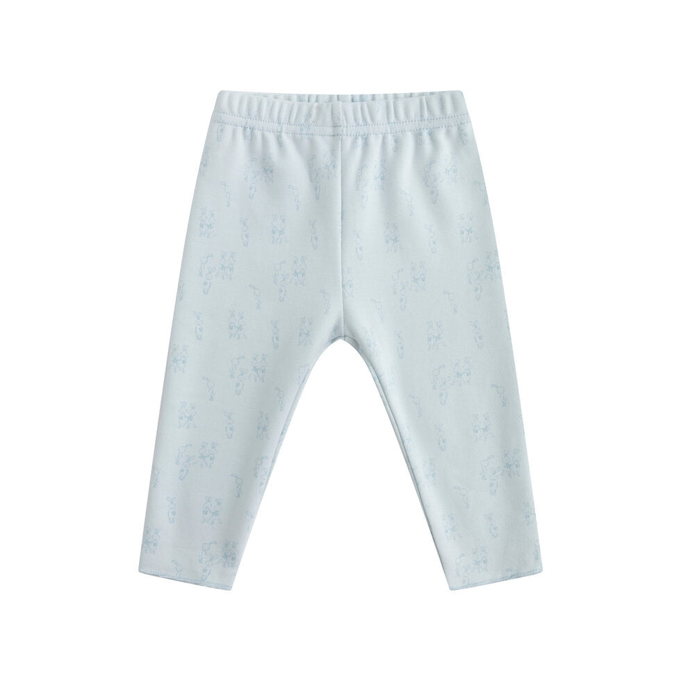 Bunny Print 2 PC & Bonnet Set
