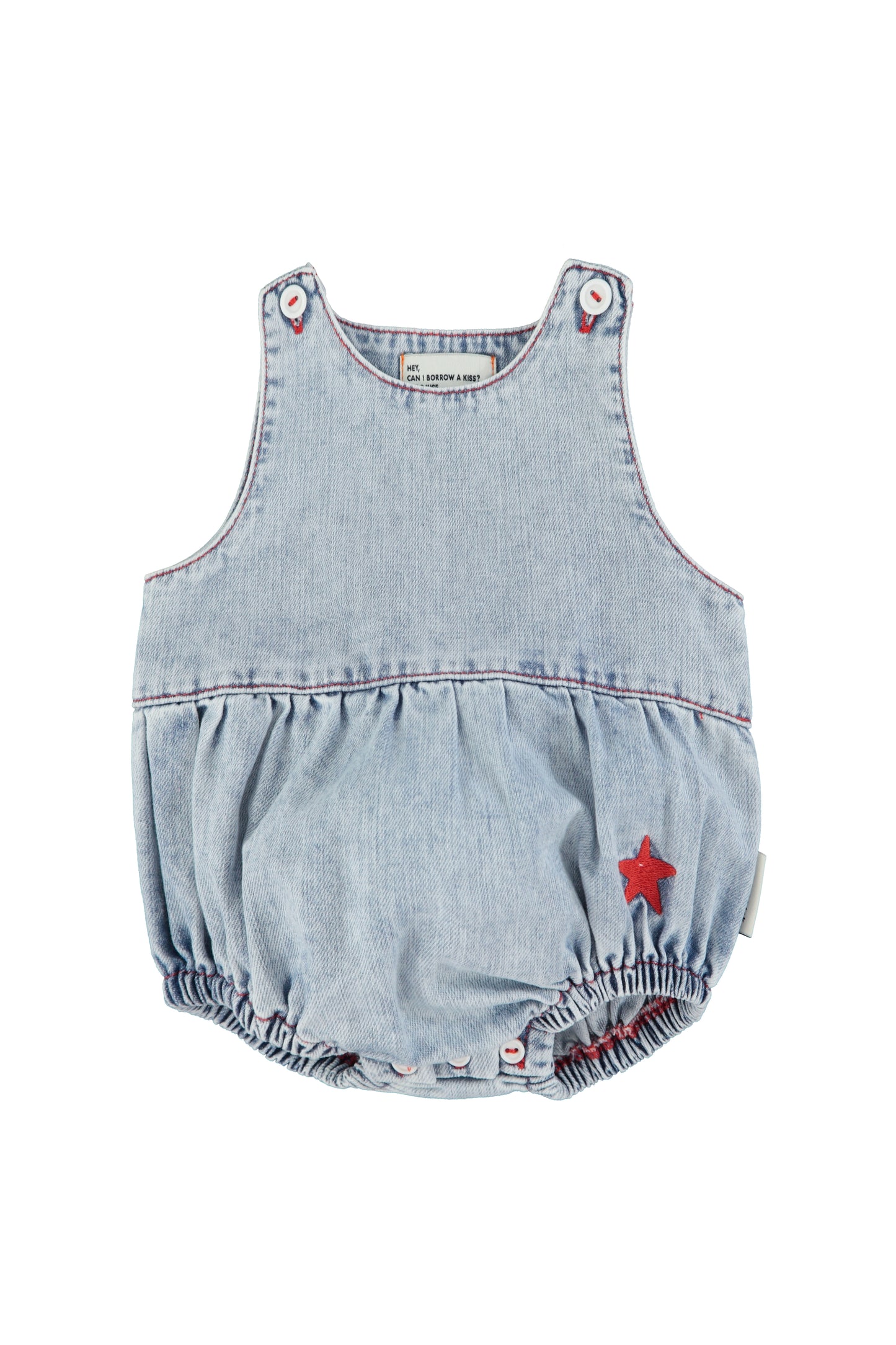 Denim sleeveless Baby Romper