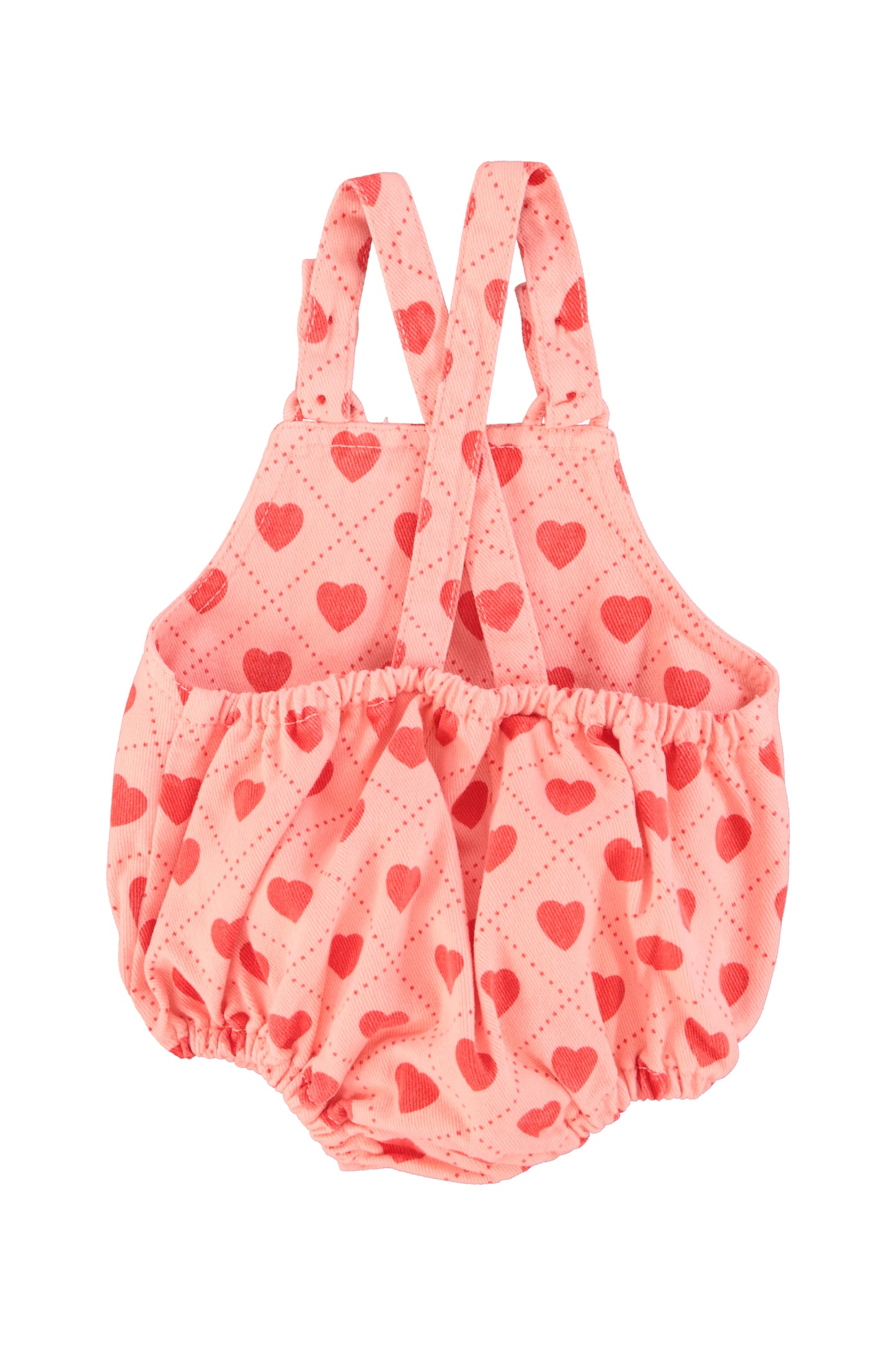 Heart Print Romper