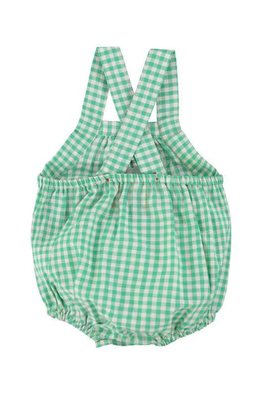 Checkered Baby Romper