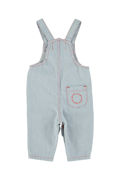 stripes Baby Dungarees