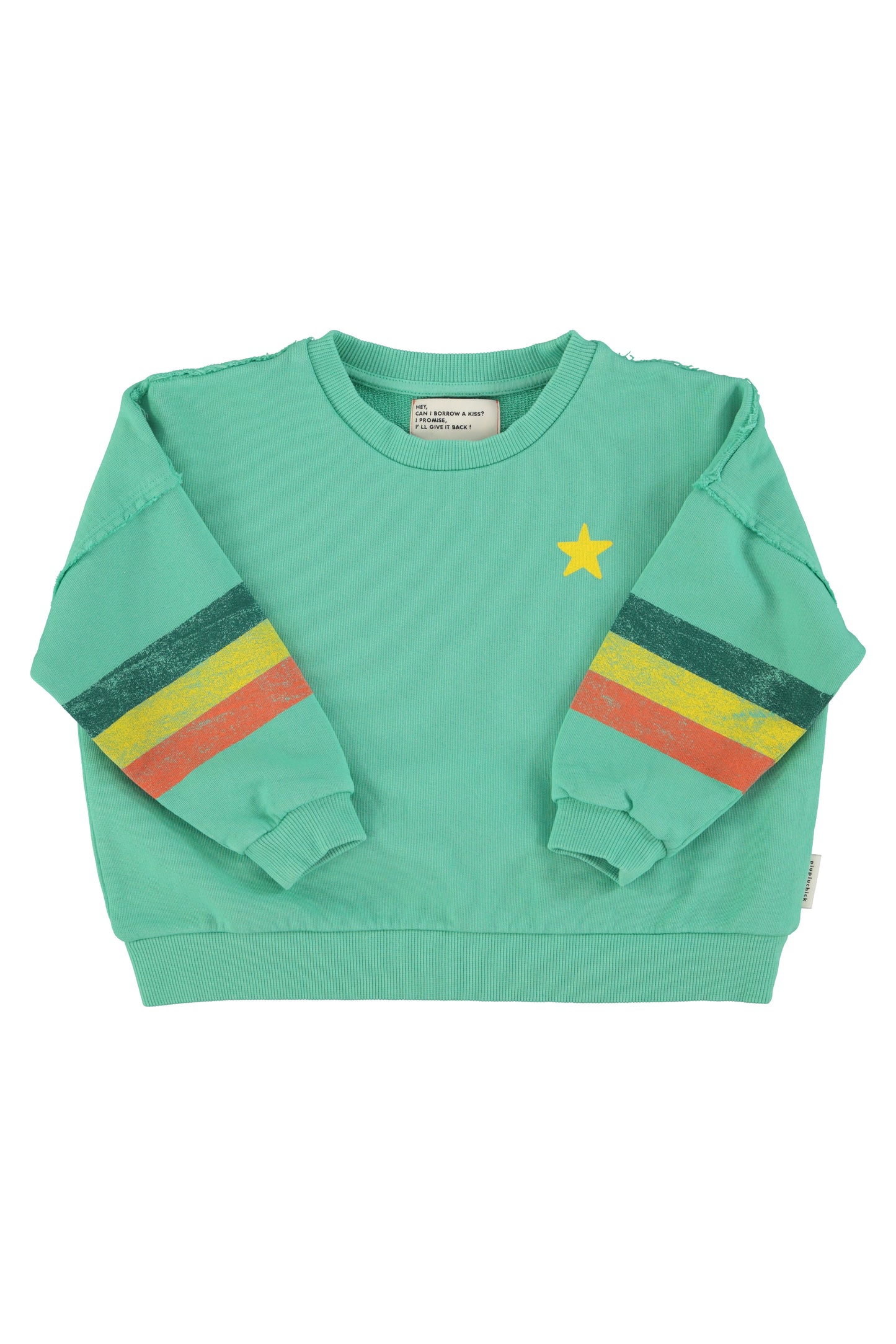 sweatshirt w/ Multicolor stripes