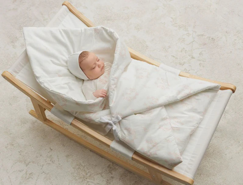 Peluche Botanical Baby Wrap Playmat