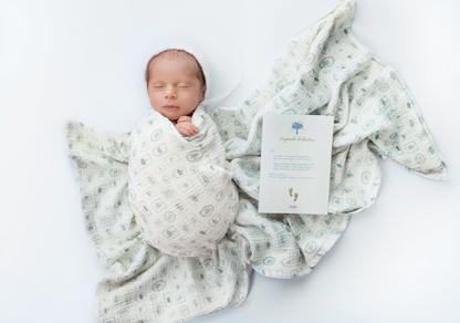 Milk Keepsake Muslin Swaddles