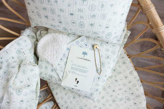 Milk Keepsake Cradle Sheet