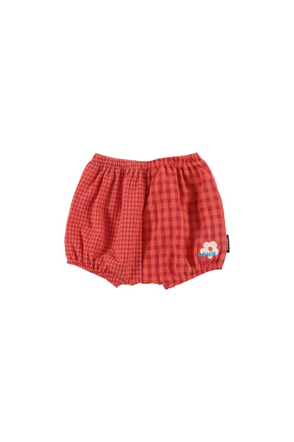 Loud Porto Check Baby Girl Bloomers