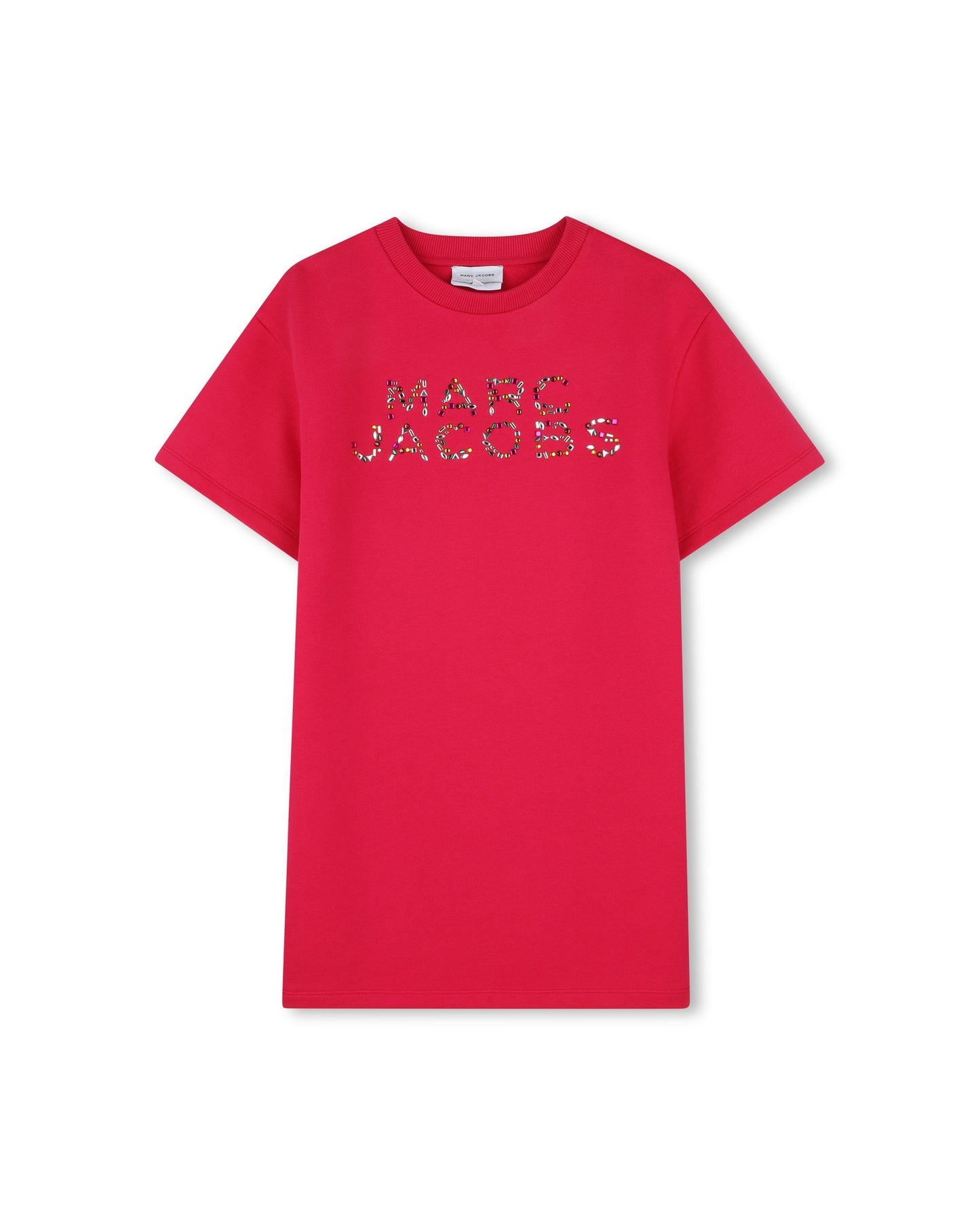 Little Marc Jacobs French Terry Dress W Rhinestone logo W60718