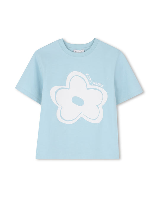 Little Marc Jacobs Flower Logo Tshirt W60735