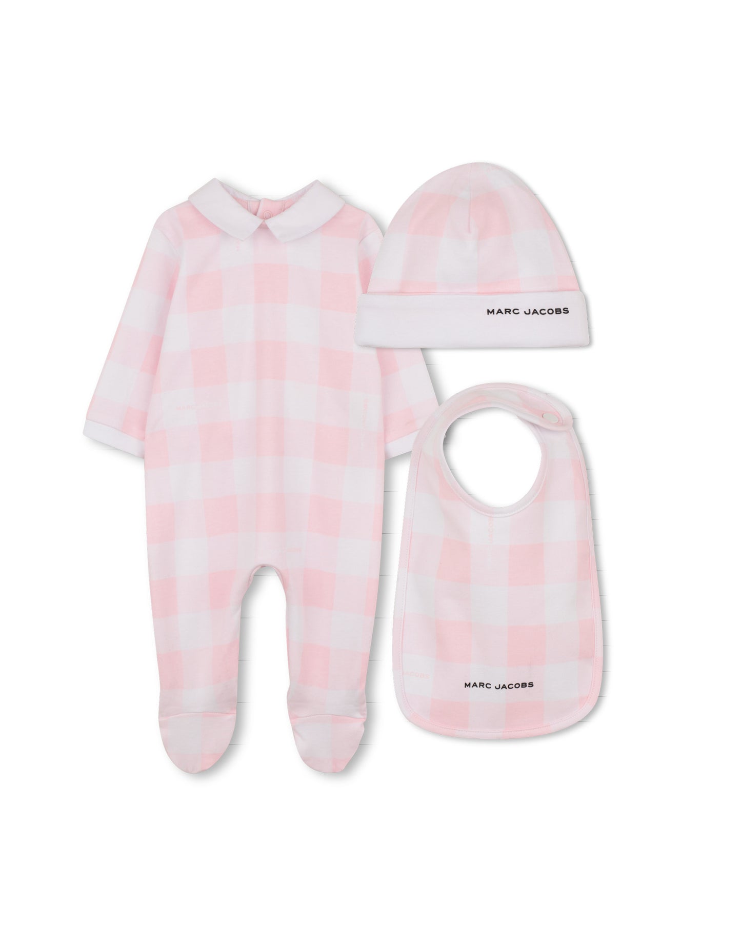Little Marc Jacobs Footie w Hat & Bib Set W60814
