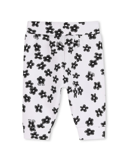 Little Marc Jacobs Flower Print Top & Legging Set W60818