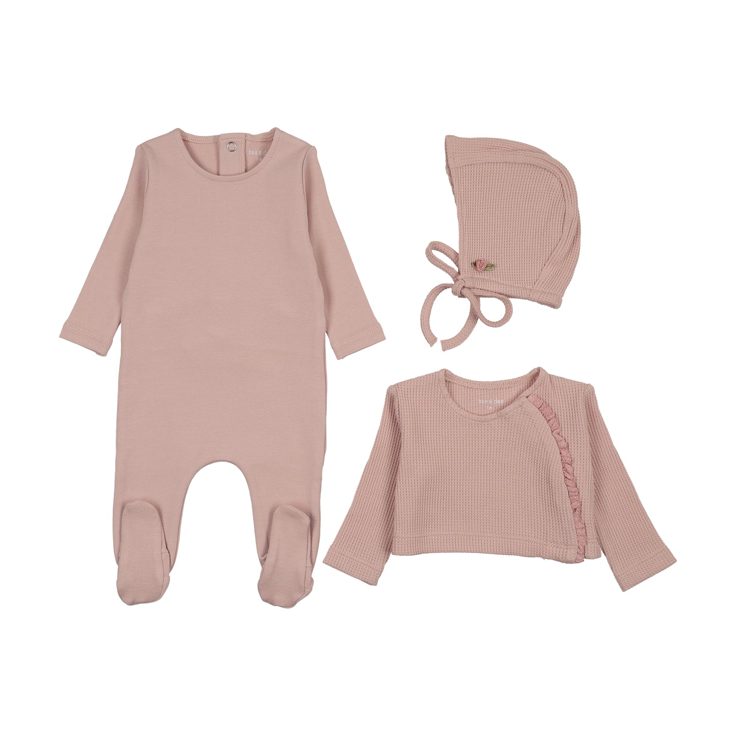 B&D Waffle Sweater Set