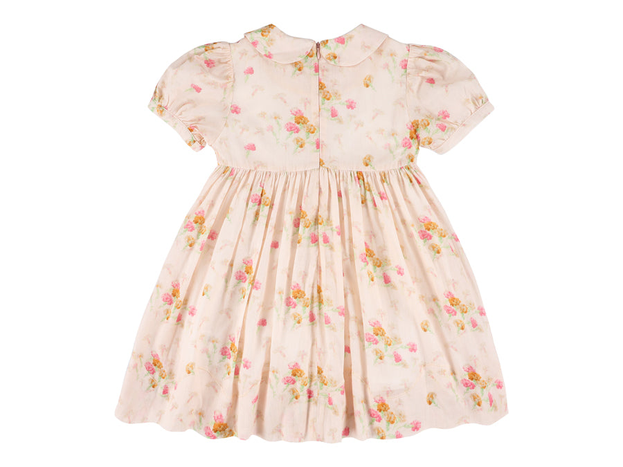 Xori Girlsdress with short sleeves