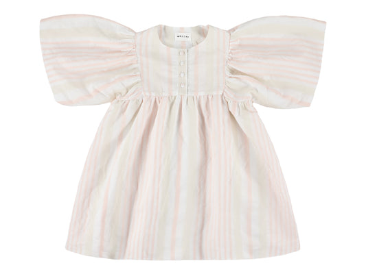 Ydol Long dress with balloon sleeves