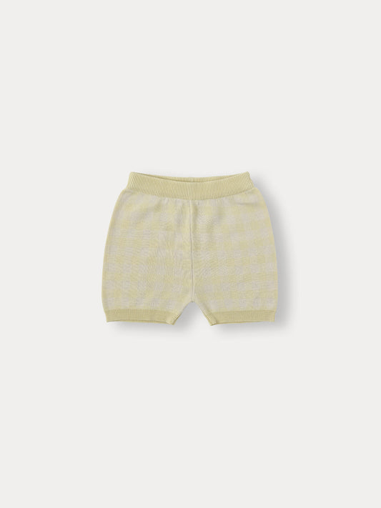Bene Bene Baby Bene Check Knit shorts
