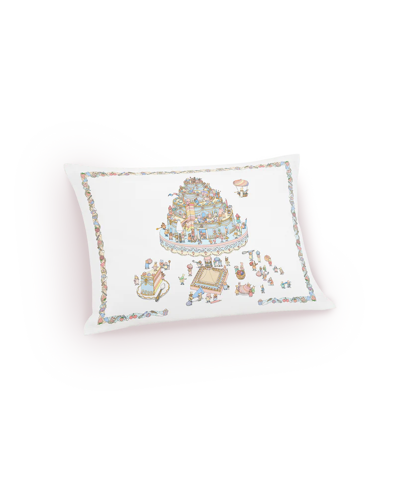 Atelier Choux Satin Cushion - Cake