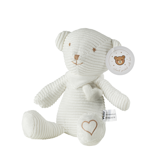 Teddy Bear Lullaby in Curduroy - Beige
