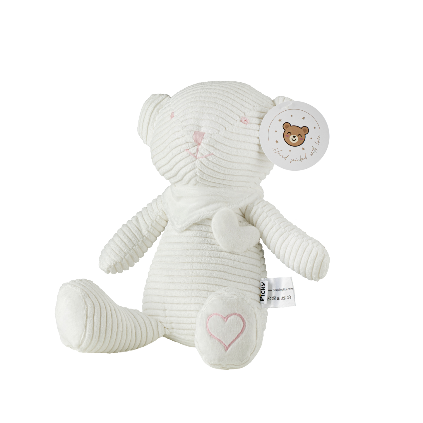 Teddy Bear Lullaby in Curduroy - Blush