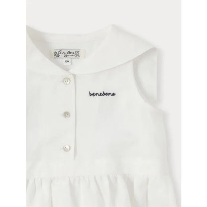 Bene Bene Baby Marine Linen Romper