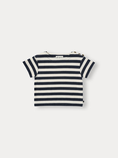 Bene Bene Marine Button T-Shirt
