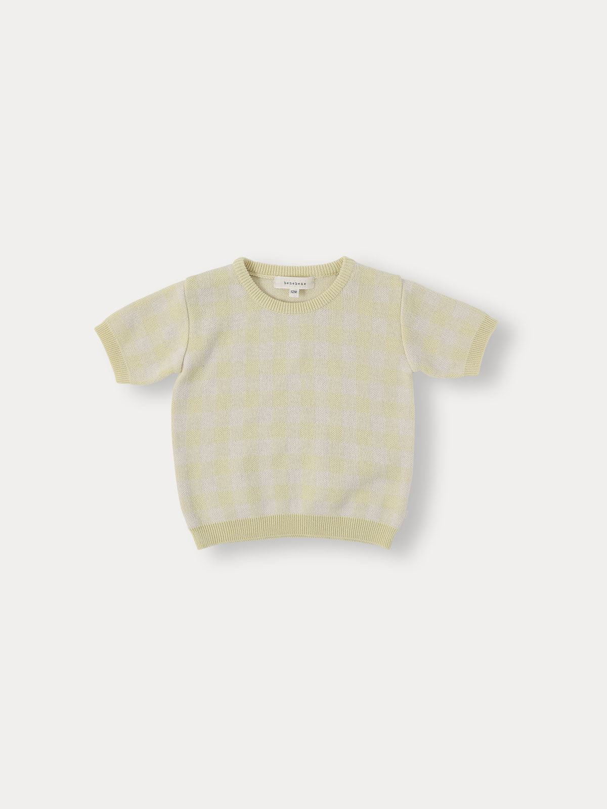 Bene Bene Check Half Knit