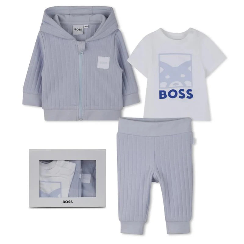 Hugo Boss Cardigan , Trouser and T-shirt Set J53057